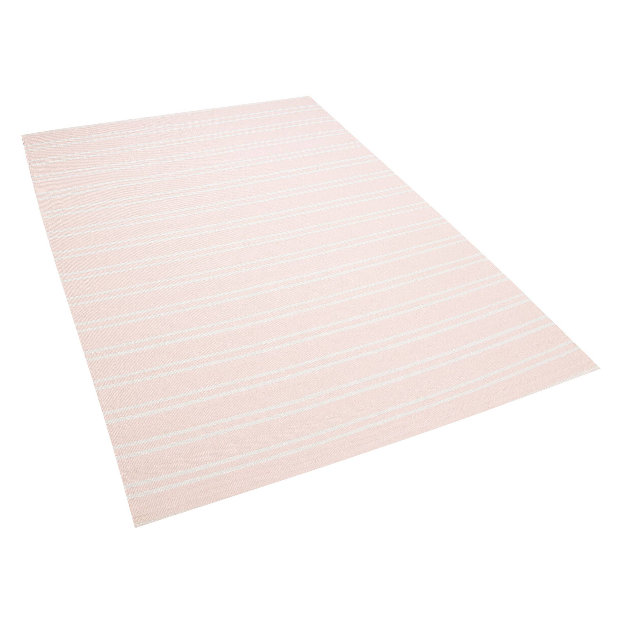 Beliani - Tapis d'extérieur PVC Rose AKYAR - Beliani - Image 3