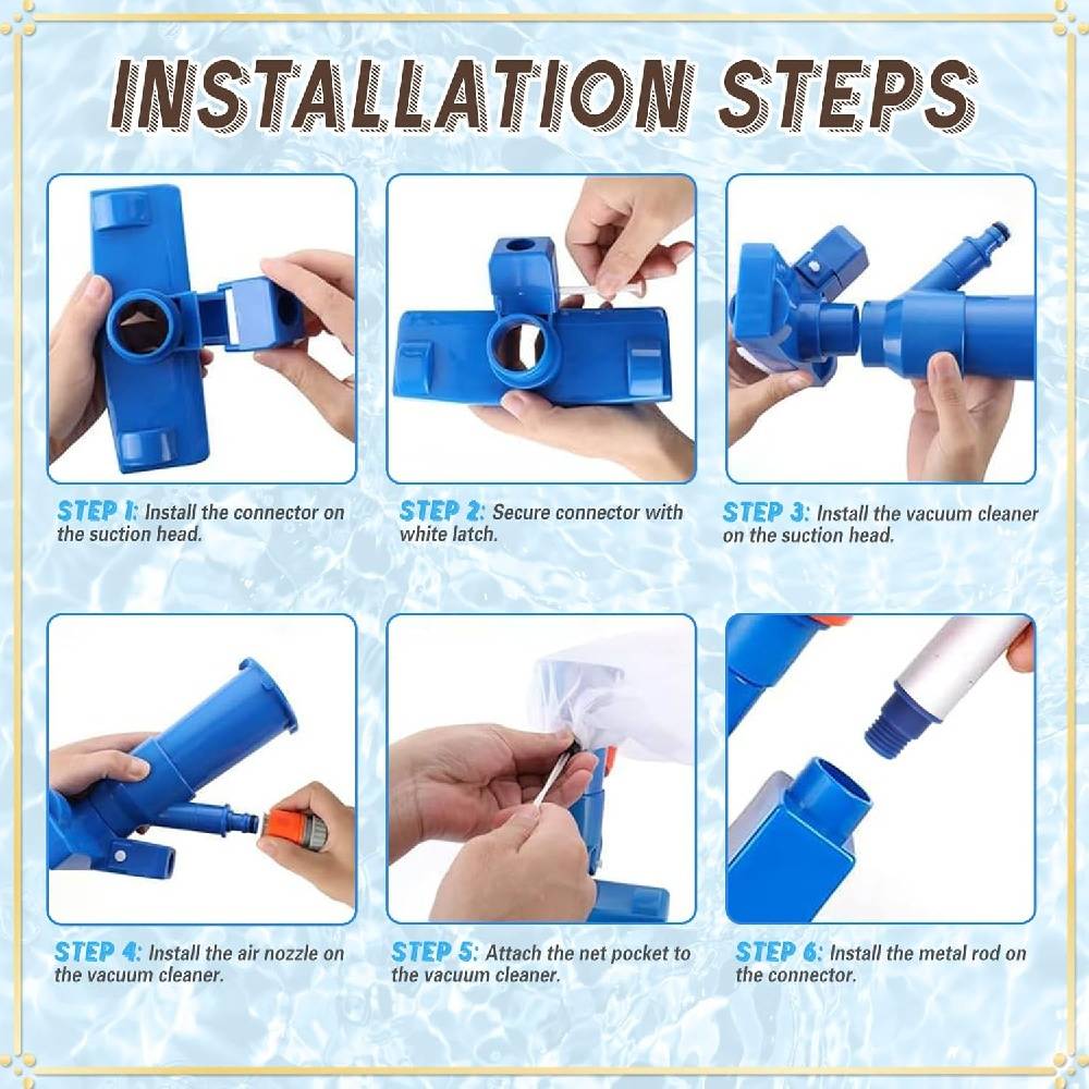 Aspirateur de Piscine Kit Entretien -IntiMeg - Image 6