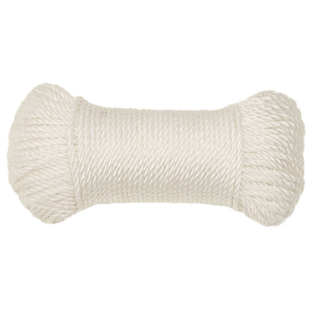 Corde de travail Blanc 8 mm 25 m polypropylène Maison Chic - Image 3