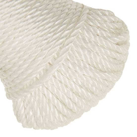 Corde de travail Blanc 8 mm 25 m polypropylène Maison Chic - Image 4