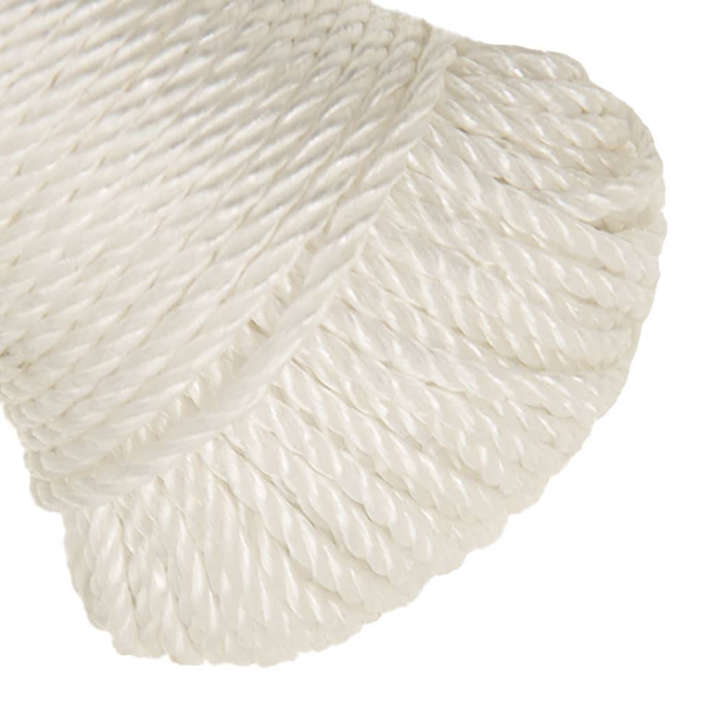 Corde de travail Blanc 8 mm 25 m polypropylène Maison Chic - Image 4