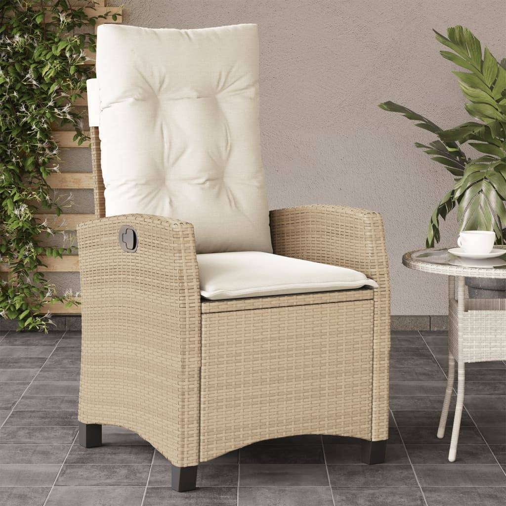 Prolenta Premium - Chaises de jardin rotin beige  57 x 66 x 93 cm  - Prolenta premium p381.1 - Image 1