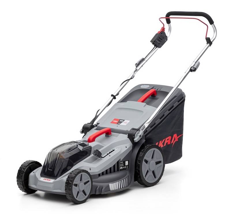 Ikra - Tondeuse sans fil 3en1 IBLM43 - sans batterie ni chargeur - kit mulching - coupe 43cm - compatible batterie Bosch OneForAll 36V - Ikra - Image 1