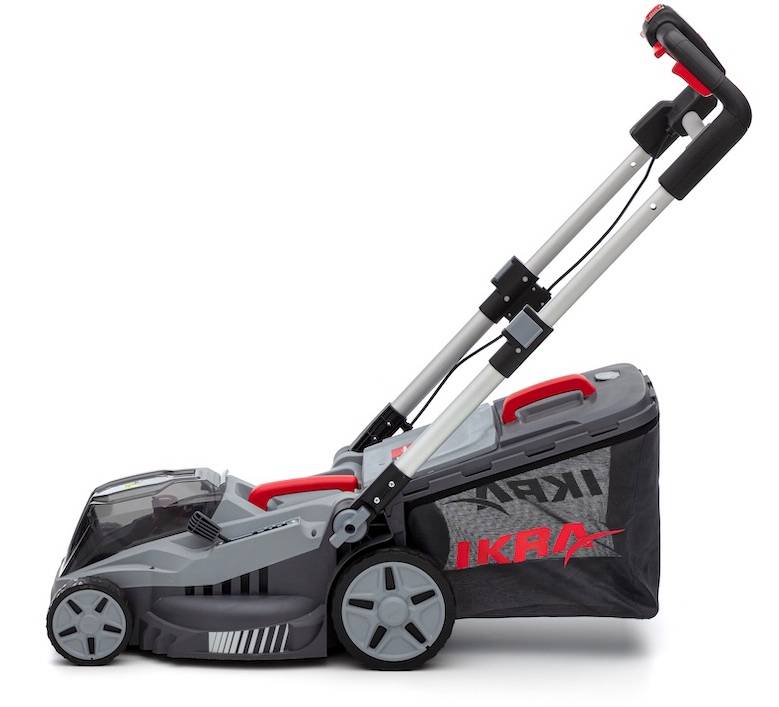 Ikra - Tondeuse sans fil 3en1 IBLM43 - sans batterie ni chargeur - kit mulching - coupe 43cm - compatible batterie Bosch OneForAll 36V - Ikra - Image 2