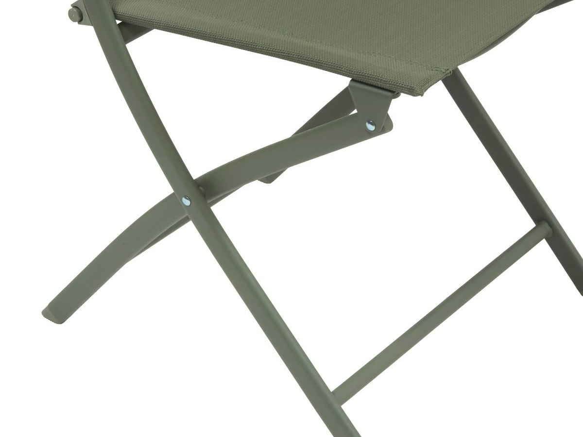 Hesperide - Lot de 4 chaises de jardin pliante métal Modula Laurier - Hesperide - Image 9