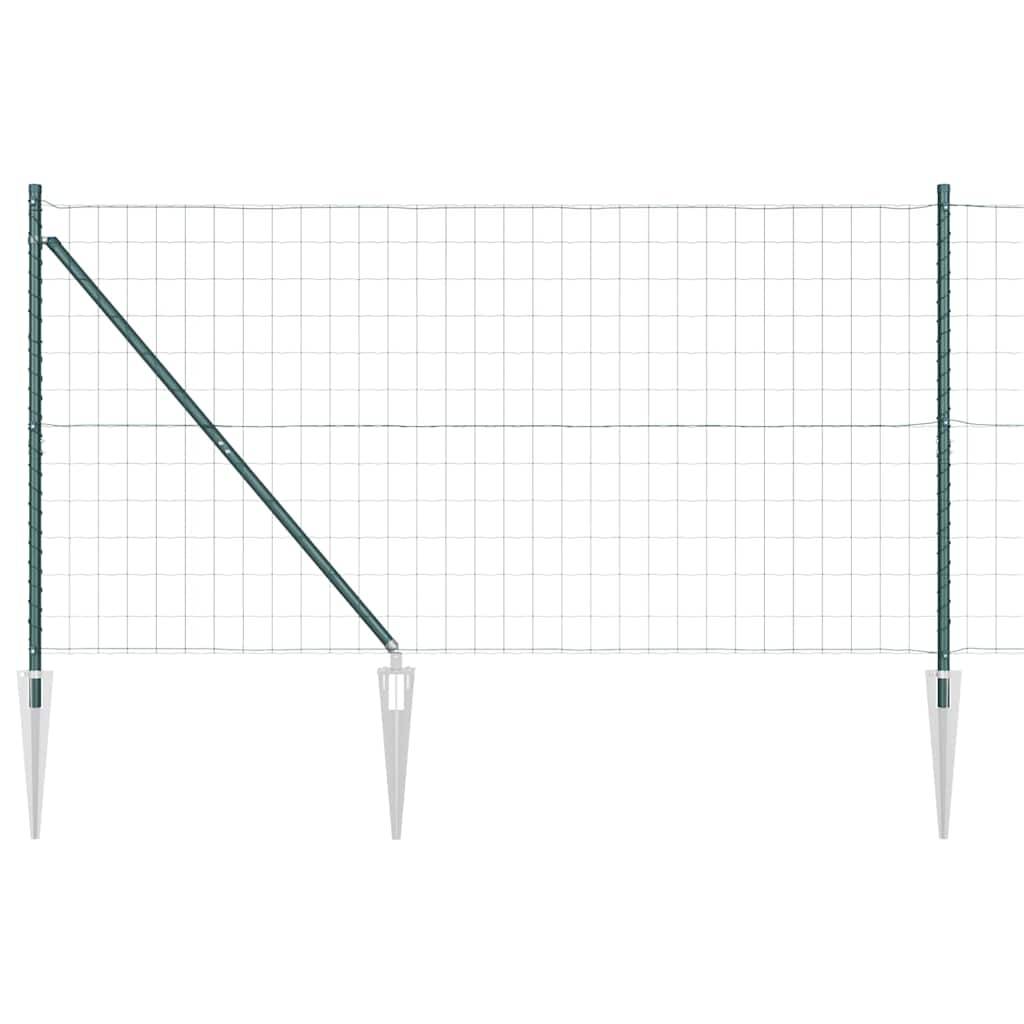 PANGIVO - Clôture acier et PVC verte 1,2 x 10 m, Poids :21.51kg - PANGIVO - Image 2