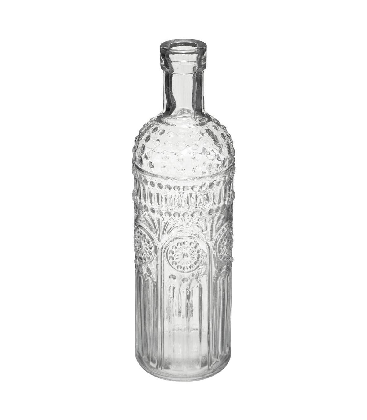 Lot de 3 Vases Bouteille en Verre coloré H 24,5 cm - Image 4