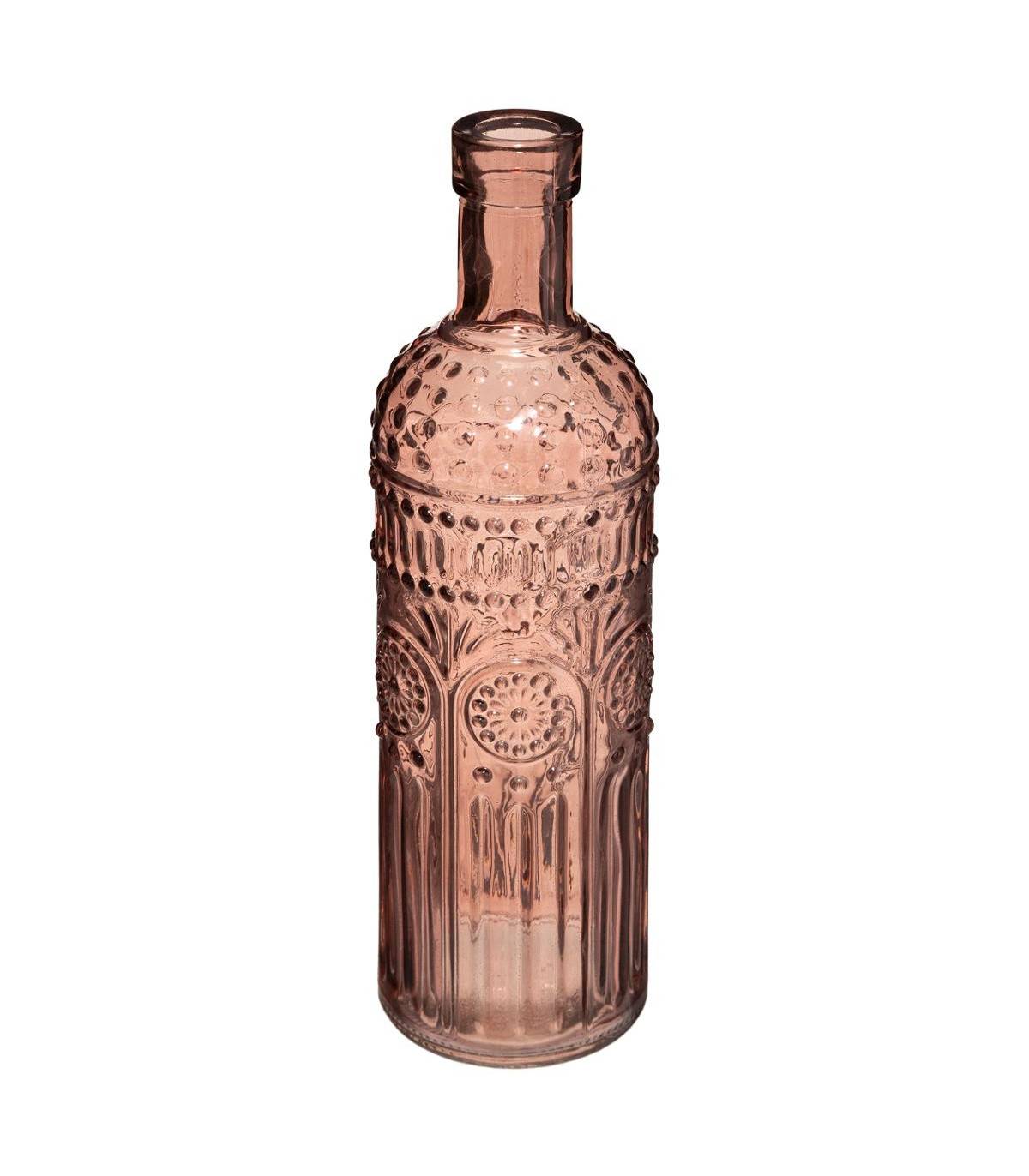 Lot de 3 Vases Bouteille en Verre coloré H 24,5 cm - Image 6