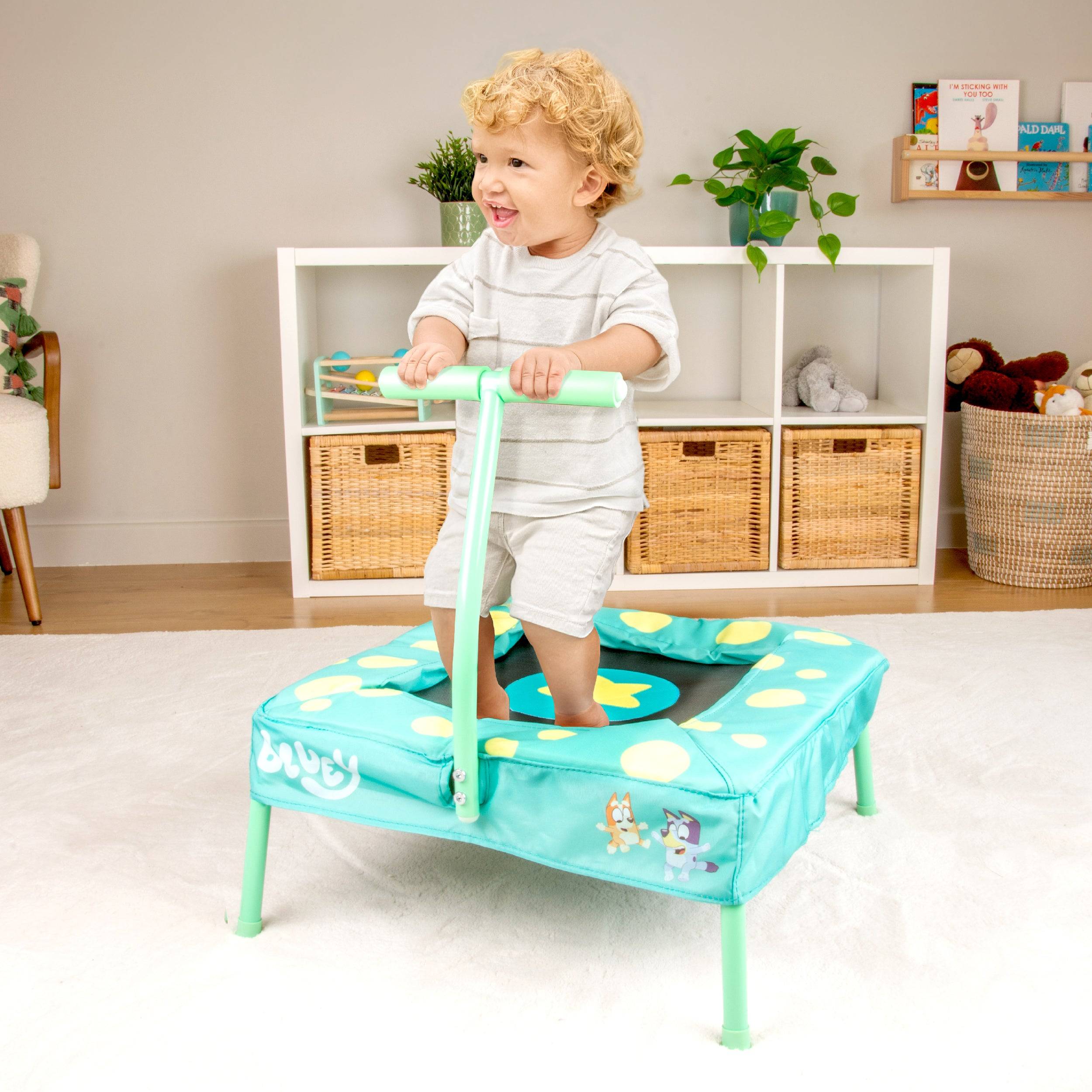 Trampoline Bluey pour tout-petits COMPACT
