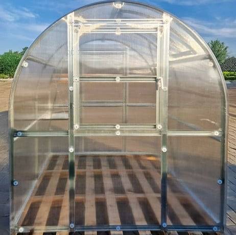 Serre KLASIKA SLIM 2 x 4 m (8 m²) , 6 mm avec revêtement en polycarbonate - Image 5