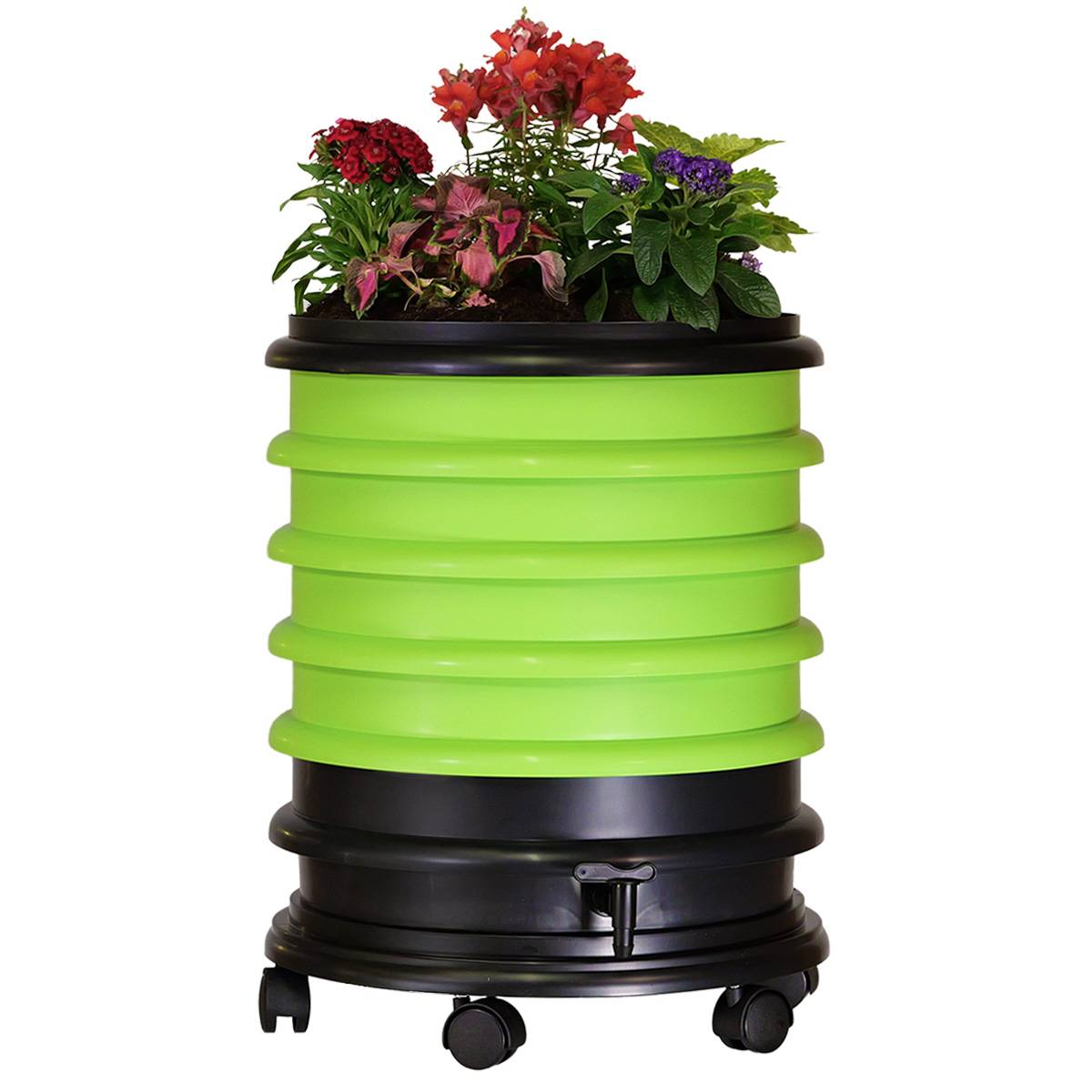 Lombricomposteur WormBox 4 Plateaux Vert Anis, 72L - Image 1