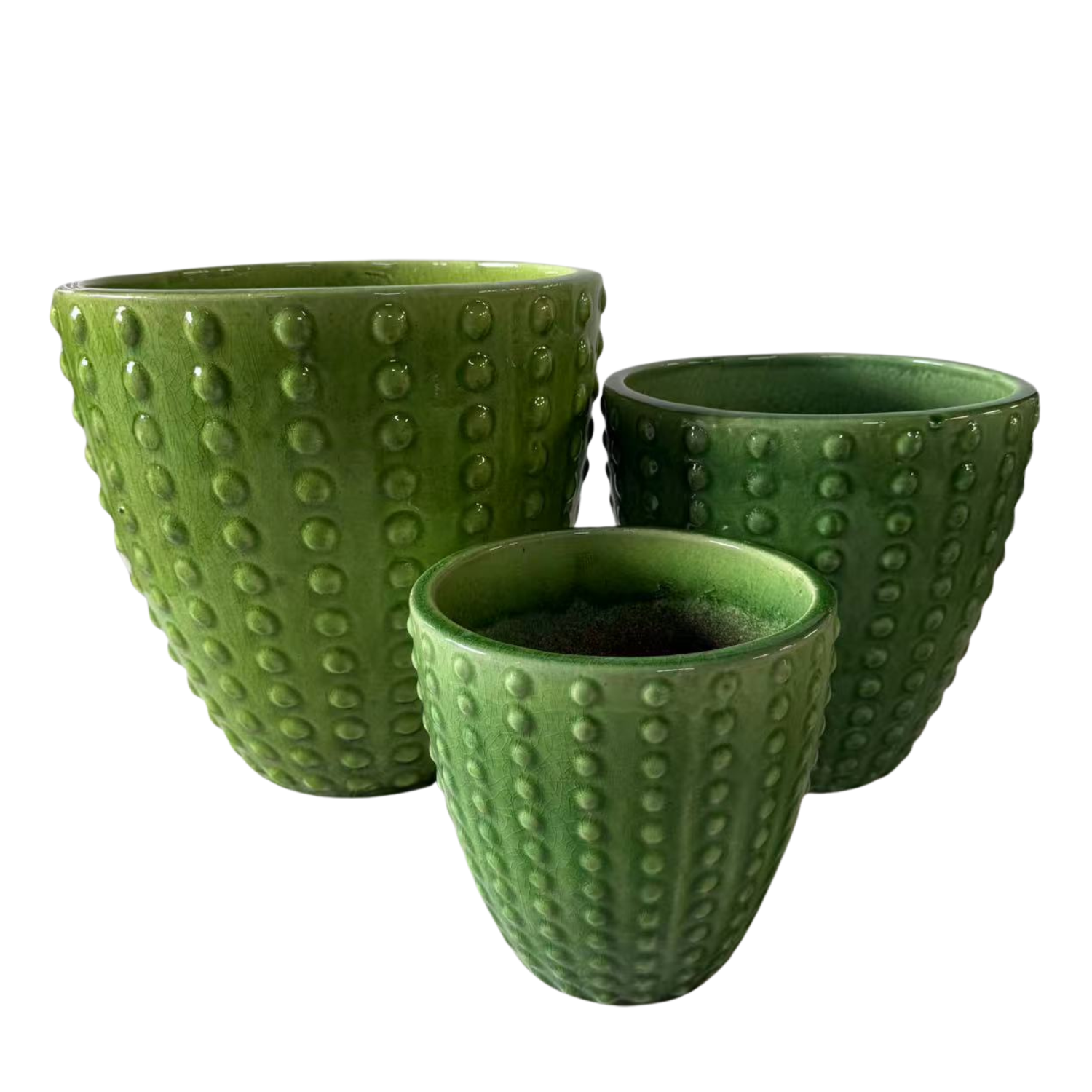 Pot ATTILA 30x29cm vert pomme - Image 5