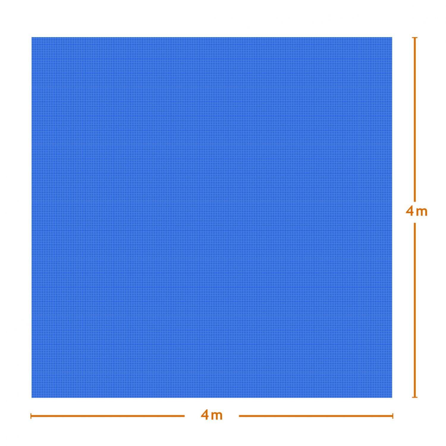 Linxor - Bâche à bulles 4 m x 4 m pour piscine - 300 microns - Bleu - Linxor - Image 2