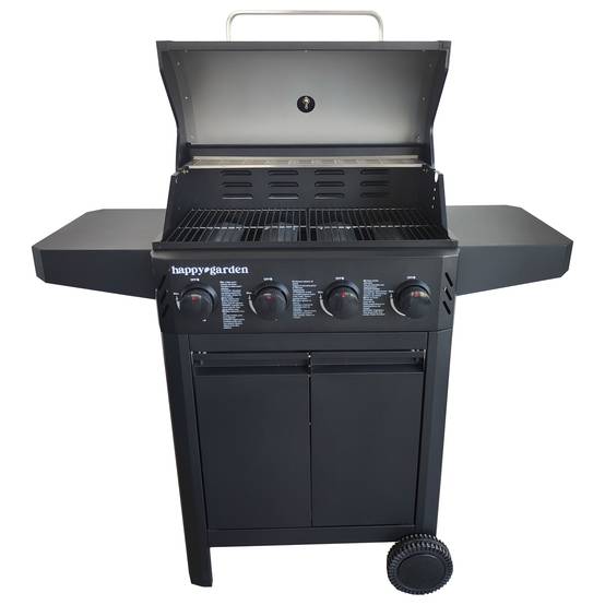 Barbecue au gaz IZALCO - 4 brûleurs 10kW - HAPPY GARDEN - Image 5