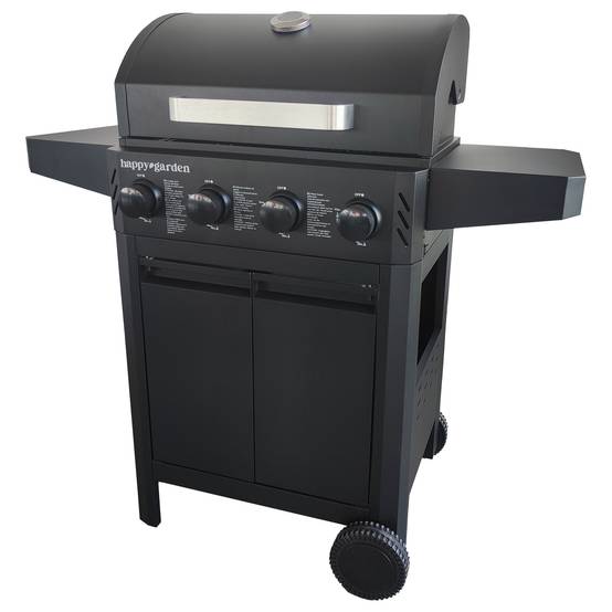 Barbecue au gaz IZALCO - 4 brûleurs 10kW - HAPPY GARDEN - Image 1