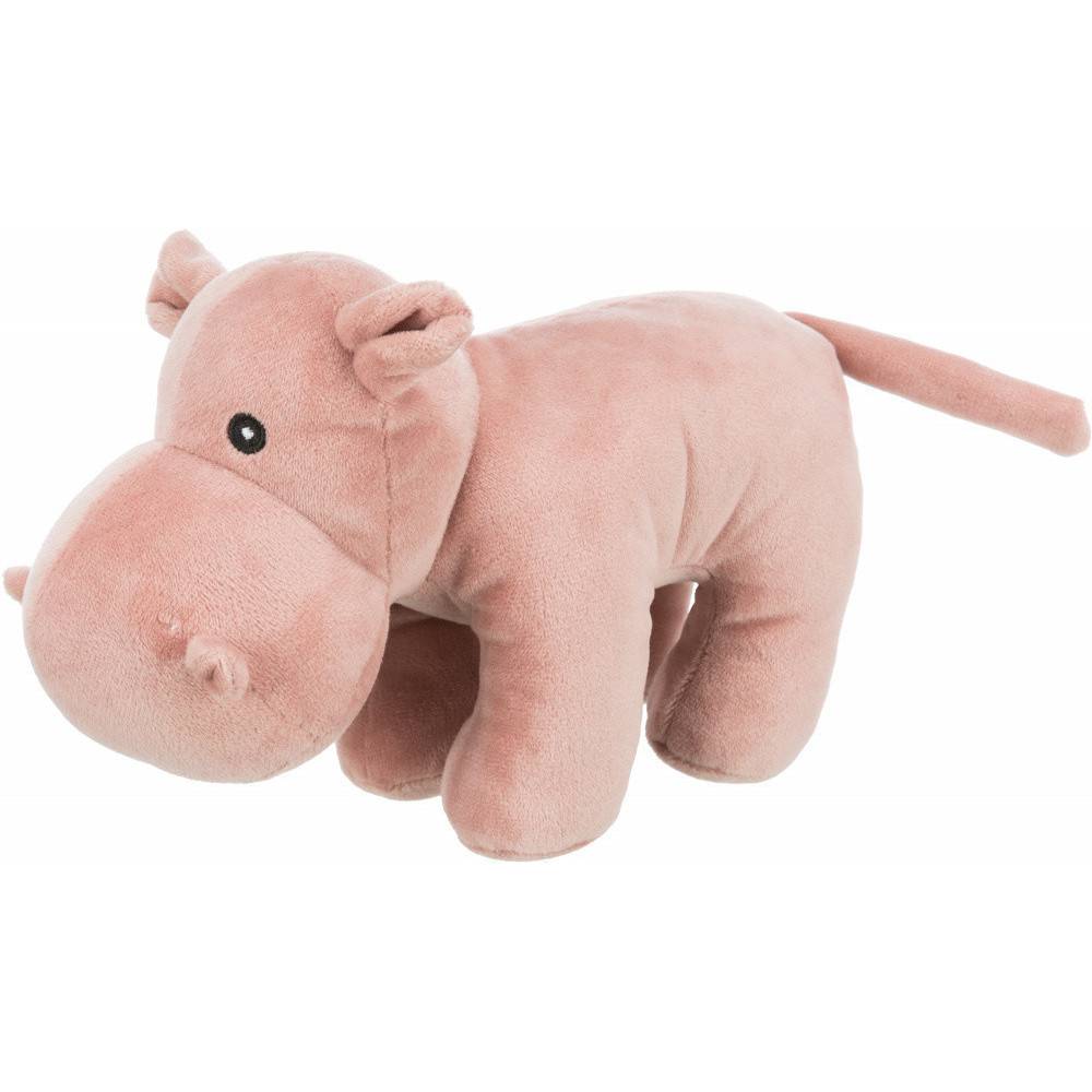 Animallparadise - animallparadise - Peluche Hippopotame avec son, taille 25 cm, pour chien - Image 1