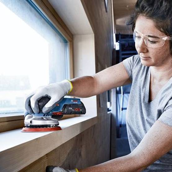 Bosch - Ponceuse excentrique BOSCH GEX 18V-125 Professional - Sans batterie, ni chargeur - 0601372201 - Image 3