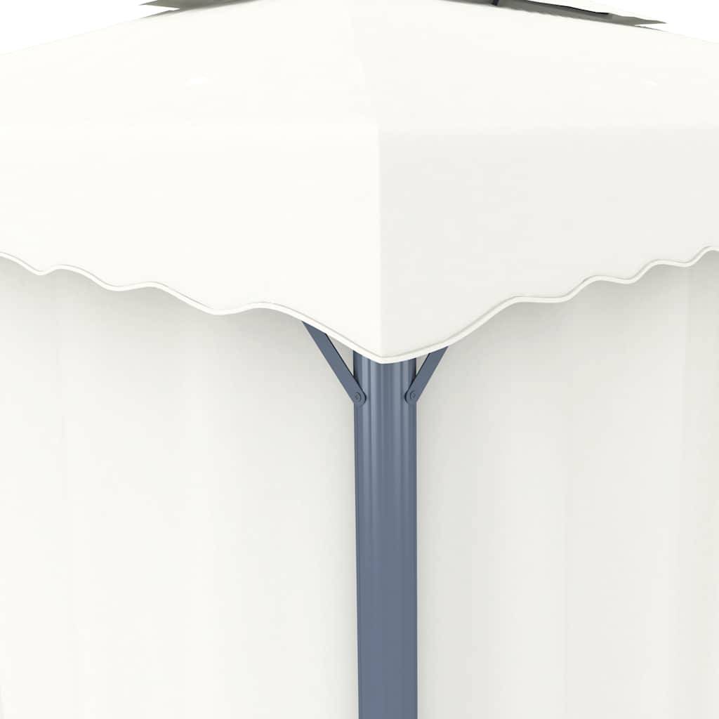 PANGIVO - Tonnelle aluminium et acier blanc crème 400 x 300 cm - PANGIVO - Image 8