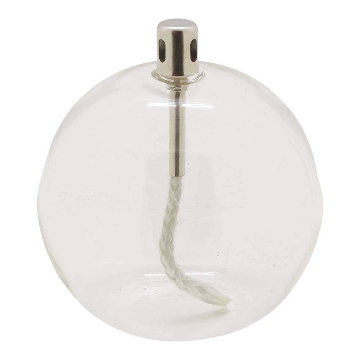 Bazardeluxe - Lampe à huile en verre Sphere 11 x 12 cm - Image 1