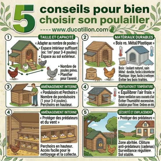 Poulailler Hefa+ en pin traité avec toit plastique - 6 poules - Image 8