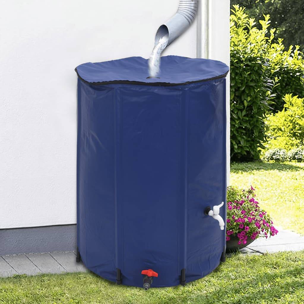 PANGIVO - Réservoir d'eau de pluie PVC bleu 100 x 100 x 100 cm - PANGIVO - Image 1