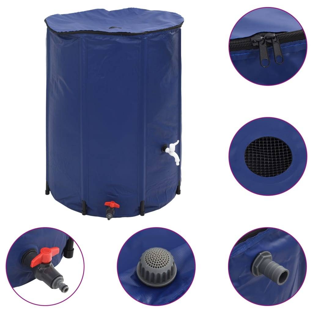 PANGIVO - Réservoir d'eau de pluie PVC bleu 100 x 100 x 100 cm - PANGIVO - Image 2