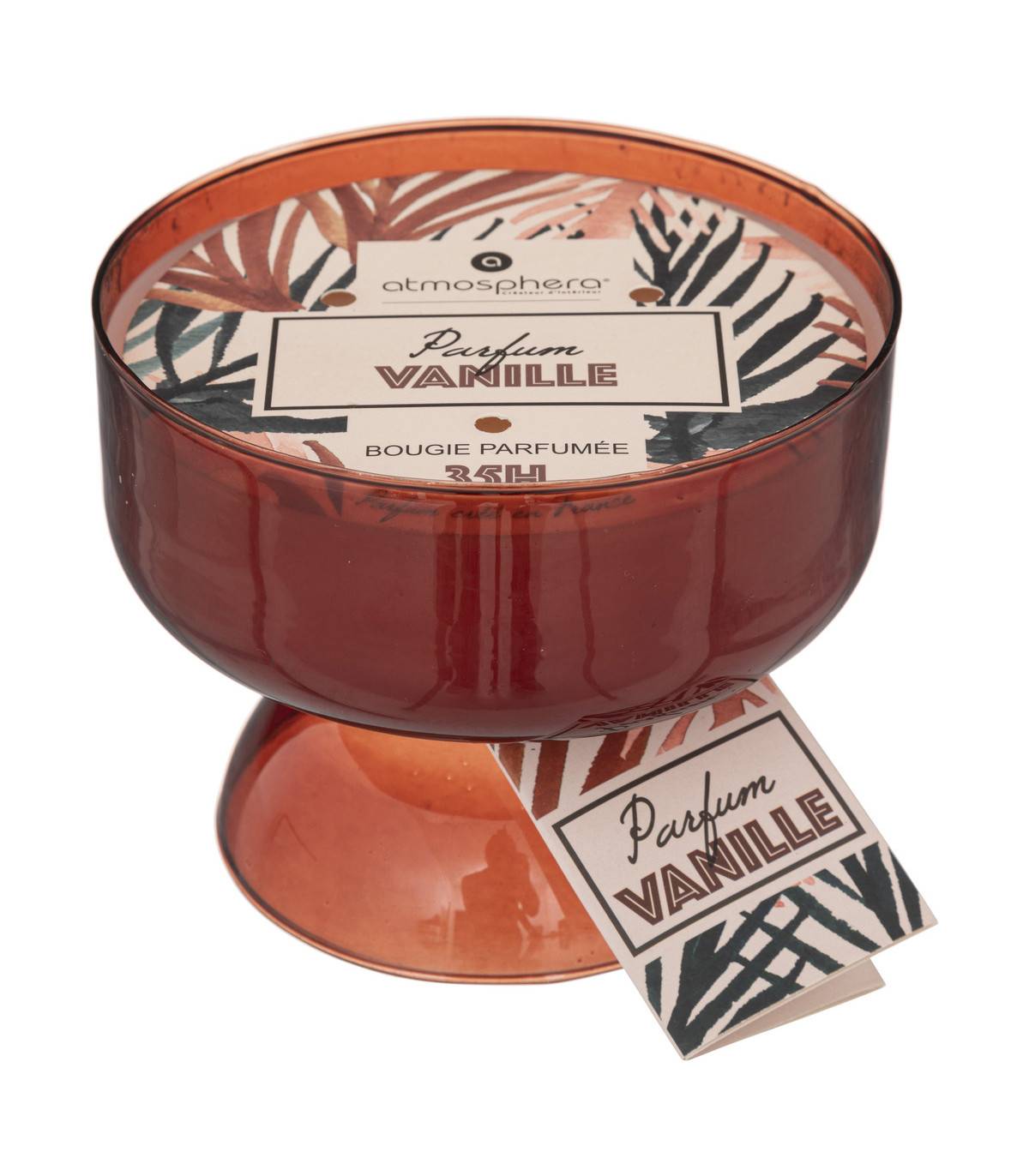 Bougie parfumée Vanille  450 g pot en verre - Image 2