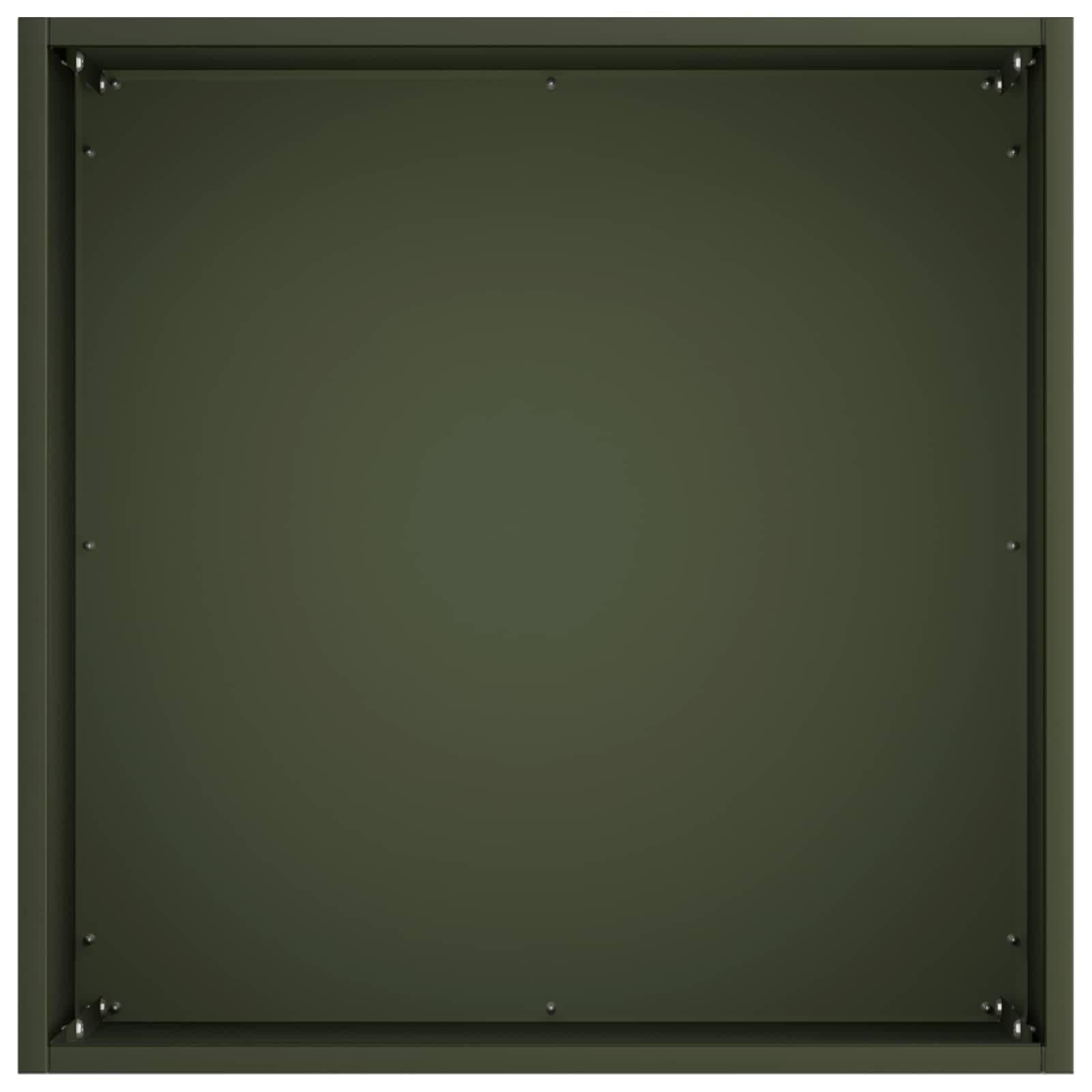 Vidaxl - Cache-pot de jardin 2 pc Vert olive 20 x 20 x 20 cm vidaXL 8004931 - Image 6