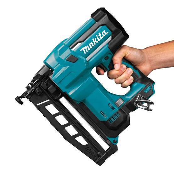 Makita - Cloueur sans fil 18V LXT 16 Ga 25 - 64 mm - MAKITA - avec 2 batteries 18v 5.0Ah - chargeur - MakPac - DBN600RTJ - Image 6