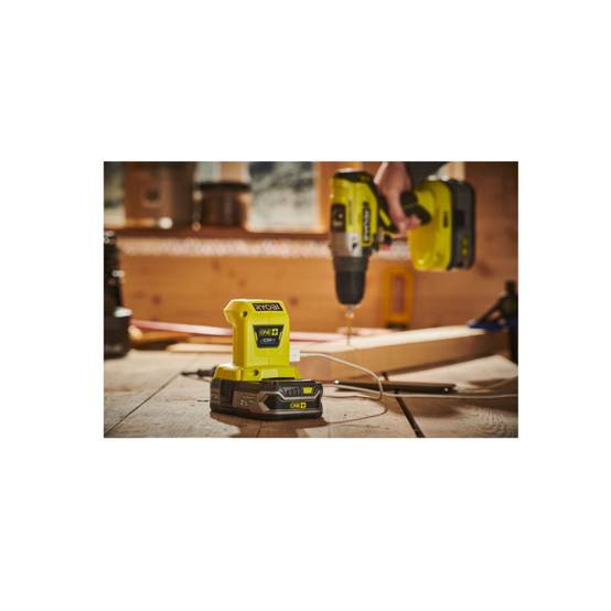 Ryobi - Chargeur USB RYOBI 18V One+ - 2 ports USB - R18USB-0 - Image 4