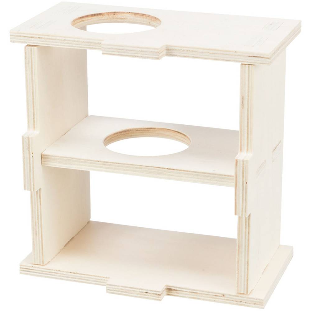 Trixie - Maison emboitable 2 chambres 20 x 10 x 20 cm pour hamster et souris - Image 5