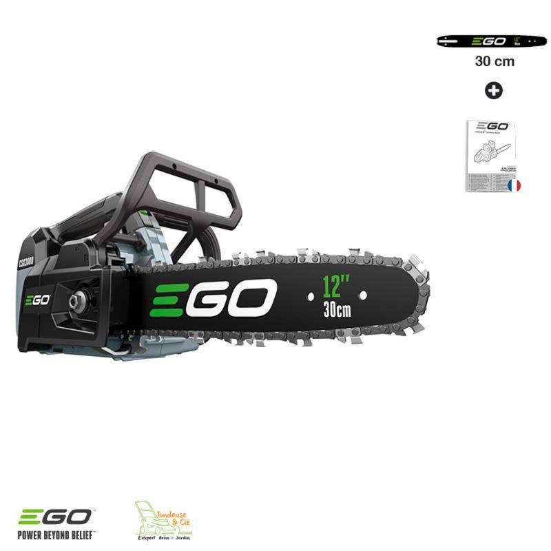 Tronçonneuse professionnelle guide chaine Oregon 30cm EGO CSX3000 sans chargeur ni batterie - Image 1