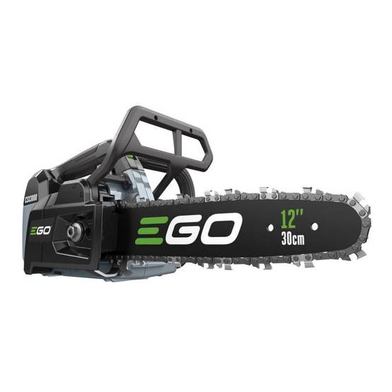 Tronçonneuse professionnelle guide chaine Oregon 30cm EGO CSX3000 sans chargeur ni batterie - Image 3