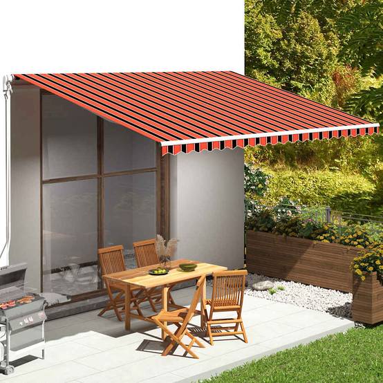 Prolenta Premium - Auvent polyester marron 480 x 345 cm - Prolenta premium p368.8 - Image 1