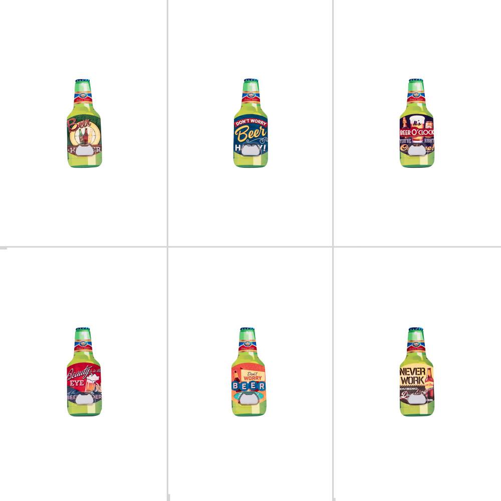 Aimant décapsuleur Beer (lot de 6)