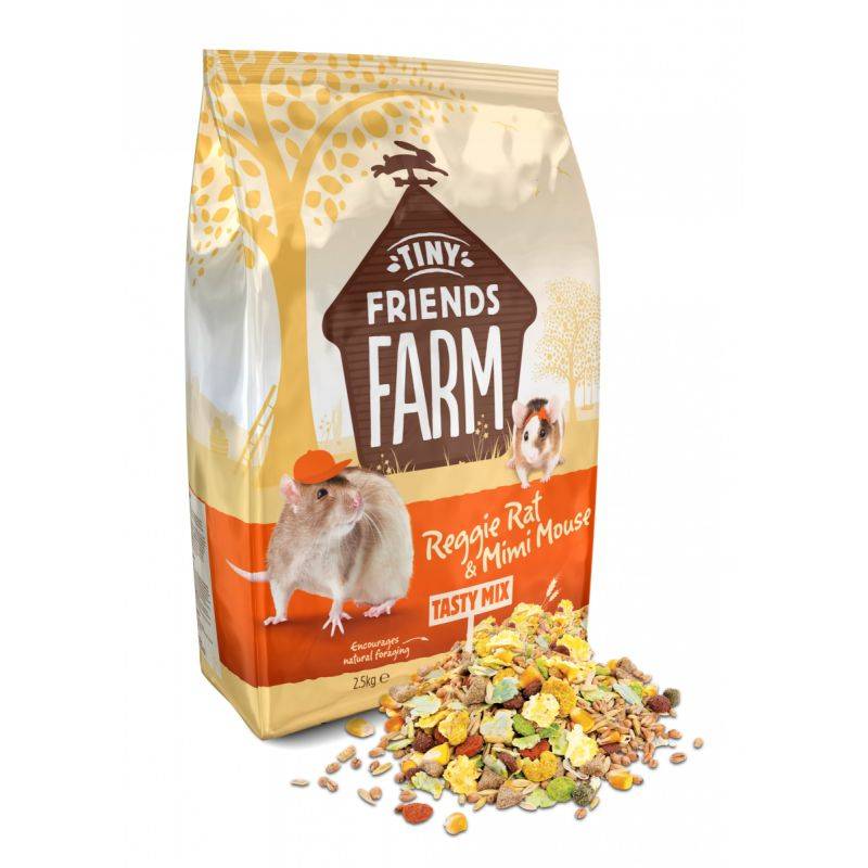 Muesli tasty mix pour rats et souris - Tiny Friends Farm Supreme 850 g - Image 2
