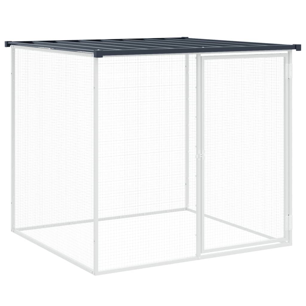 Vidaxl - Poulailler avec toit anthracite 803x98x90 cm acier galvanisé vidaXL 3189042 - Image 7