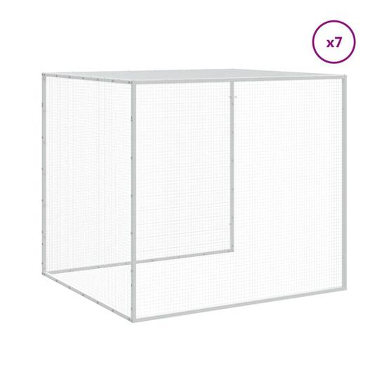 Vidaxl - Poulailler avec toit anthracite 803x98x90 cm acier galvanisé vidaXL 3189042 - Image 8