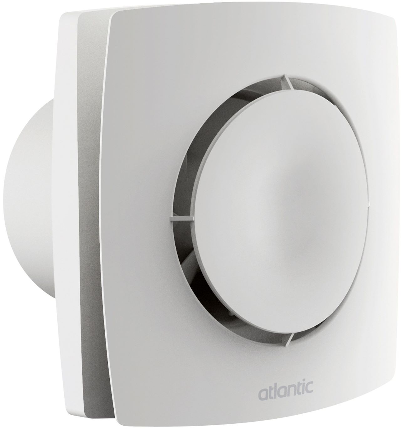 Extracteur d'air individuel ponctuel Curv Flash 100 I - Ø100 - Blanc - ATLANTIC - 123242 - Image 1