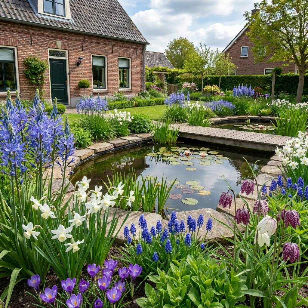 Aqua Bulbs Bee Mix - 35 pcs - Crocus, Muscari, Narcissus, Fritillaria, Camassia - Image 2