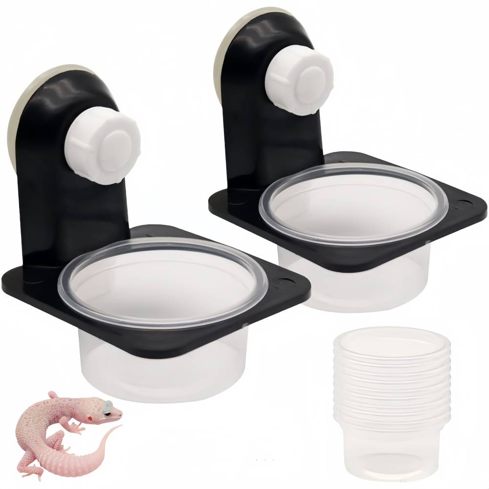 Tasses d'alimentation pour reptiles - Lytech - Image 1