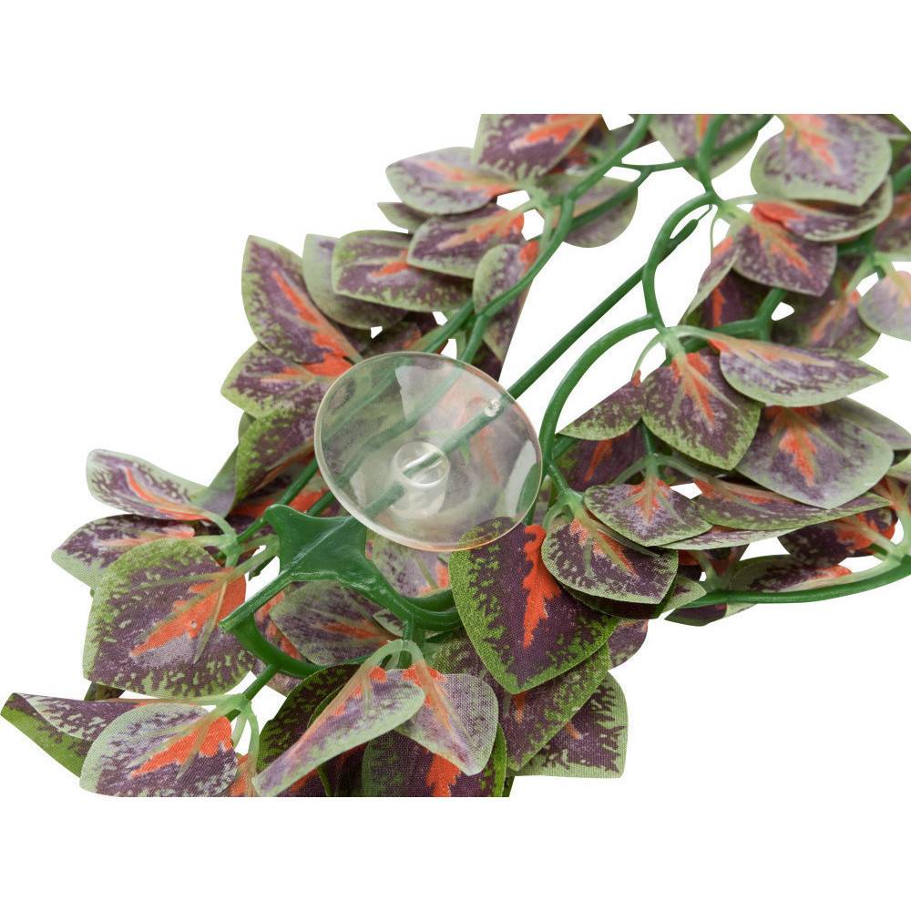 Trixie - Plante en tissu à suspendre, Folium Perillae, pour reptiles 50 cm - Image 1