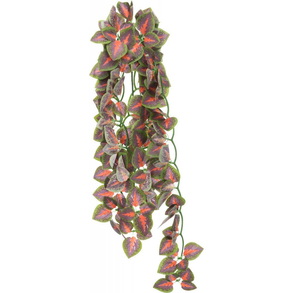Trixie - Plante en tissu à suspendre, Folium Perillae, pour reptiles 50 cm - Image 2
