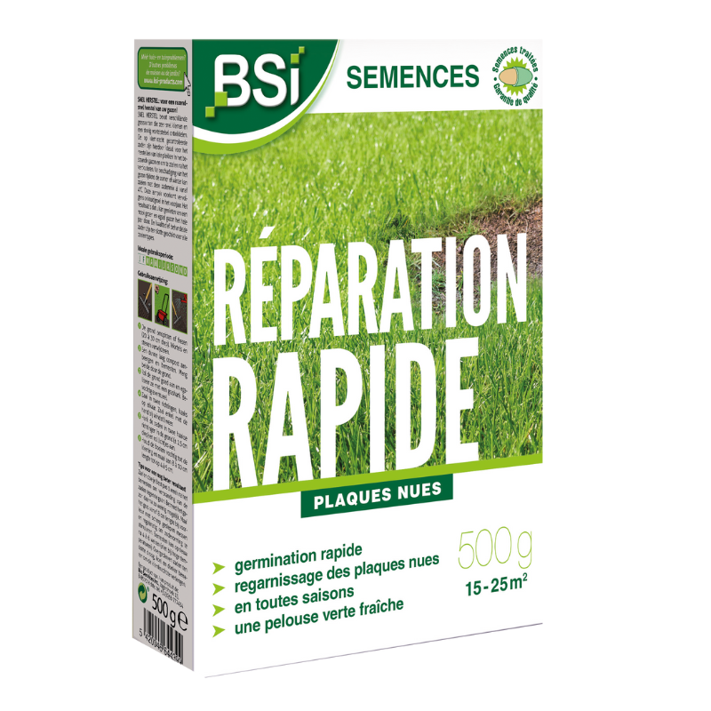 Semences réparation gazon 500gr - Bsi
