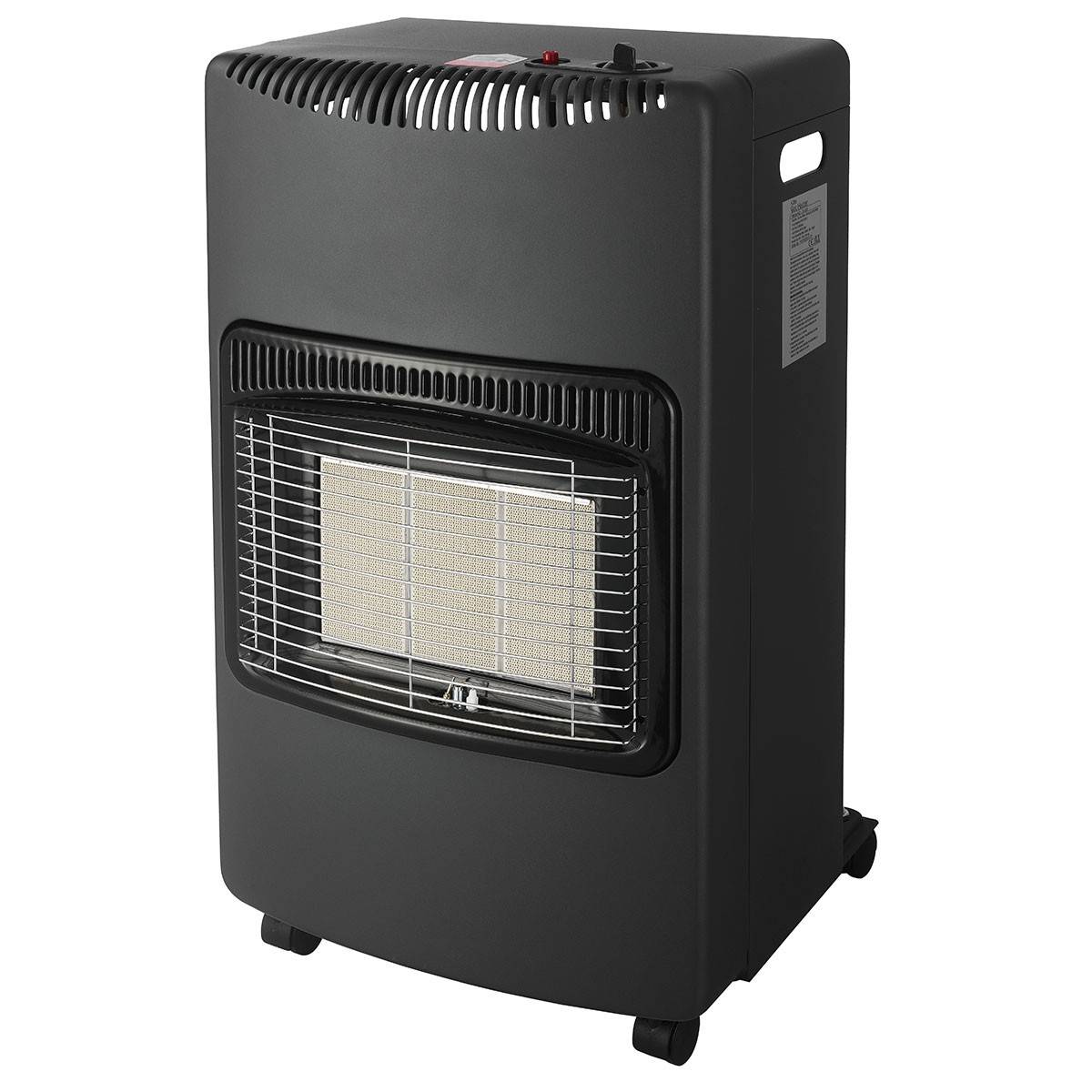 Intec - Poele à gaz pliable 4,2KW Pliable Noir Brûleur céramique Infrarouge Allumage Piezo Chauffage d'appoint gaz INTEC - Image 3
