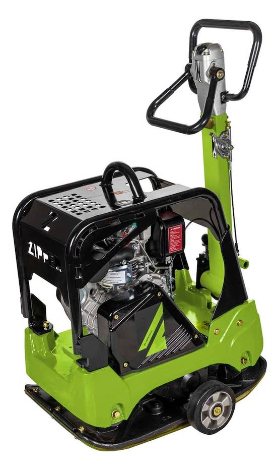 Plaque vibrante diesel réversible – ZI-RPE160D – 3 600 W – 30,5 kN – 700 × 430 mm – 170 kg - Image 3