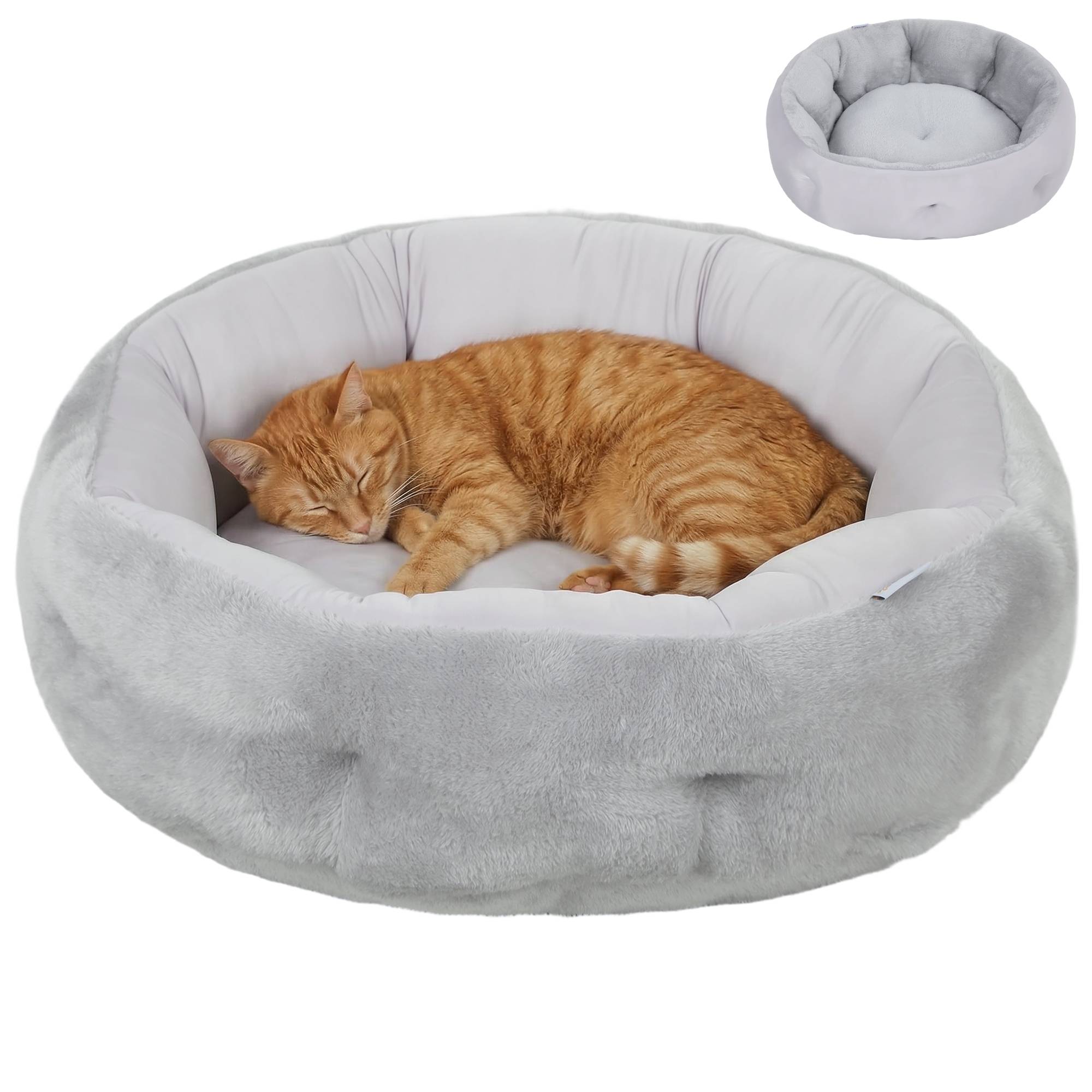 Lit réversible pour chat, lit d'intérieur pour petit chien - Image 1