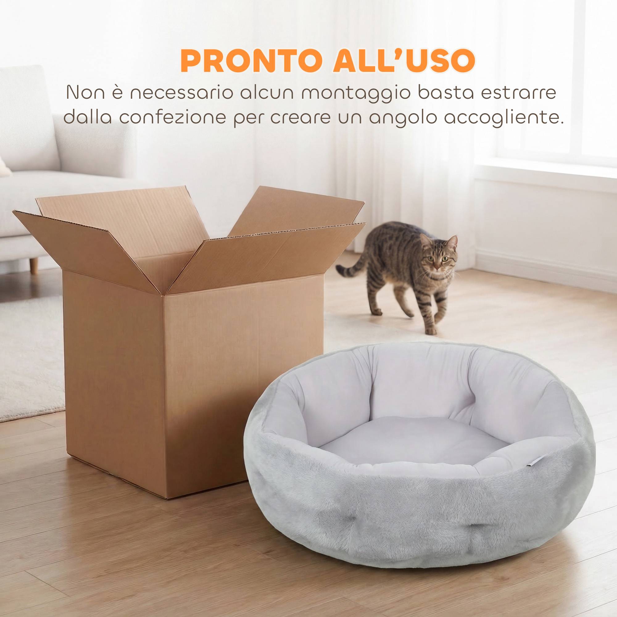 Lit réversible pour chat, lit d'intérieur pour petit chien - Image 8