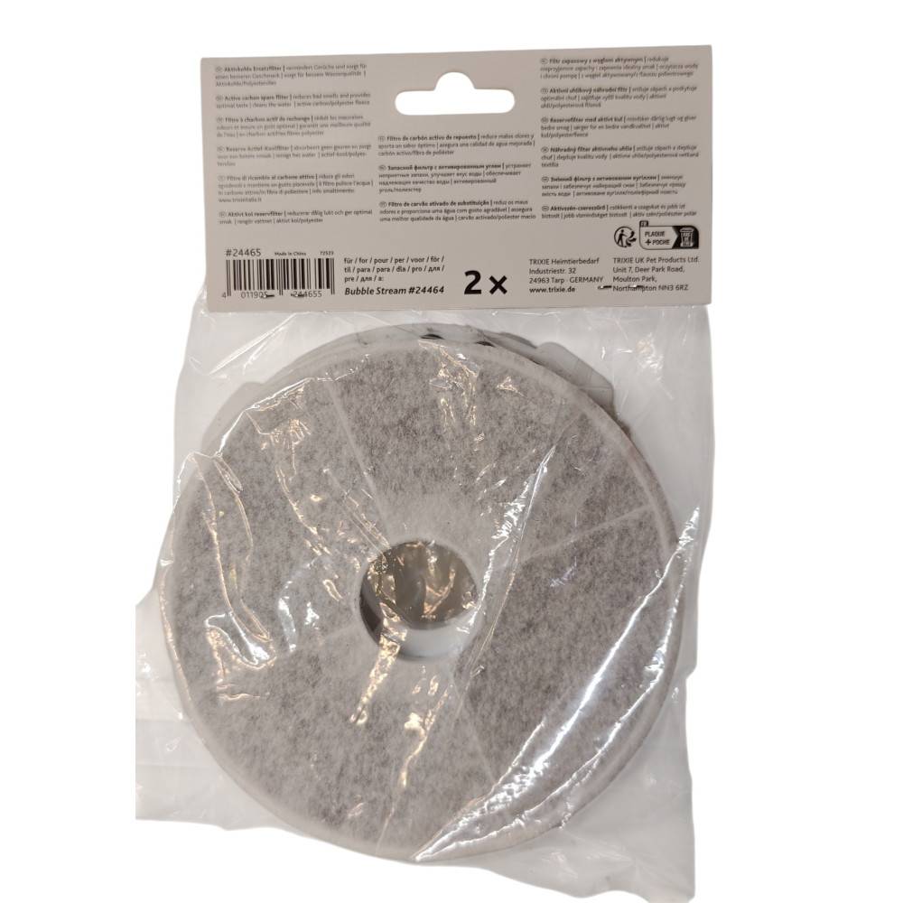 Trixie - Filtre de remplacement pour la fontaine, BUBBLE STREAM, lot de 2 filtres. - Image 6