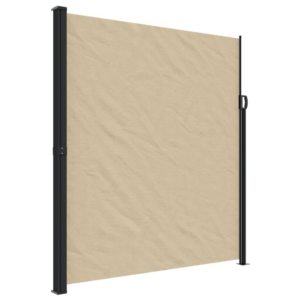 Maison Chic - Store Banne - Auvent latéral rétractable beige 220x600 cm - MEUBLE PRO - Image 1